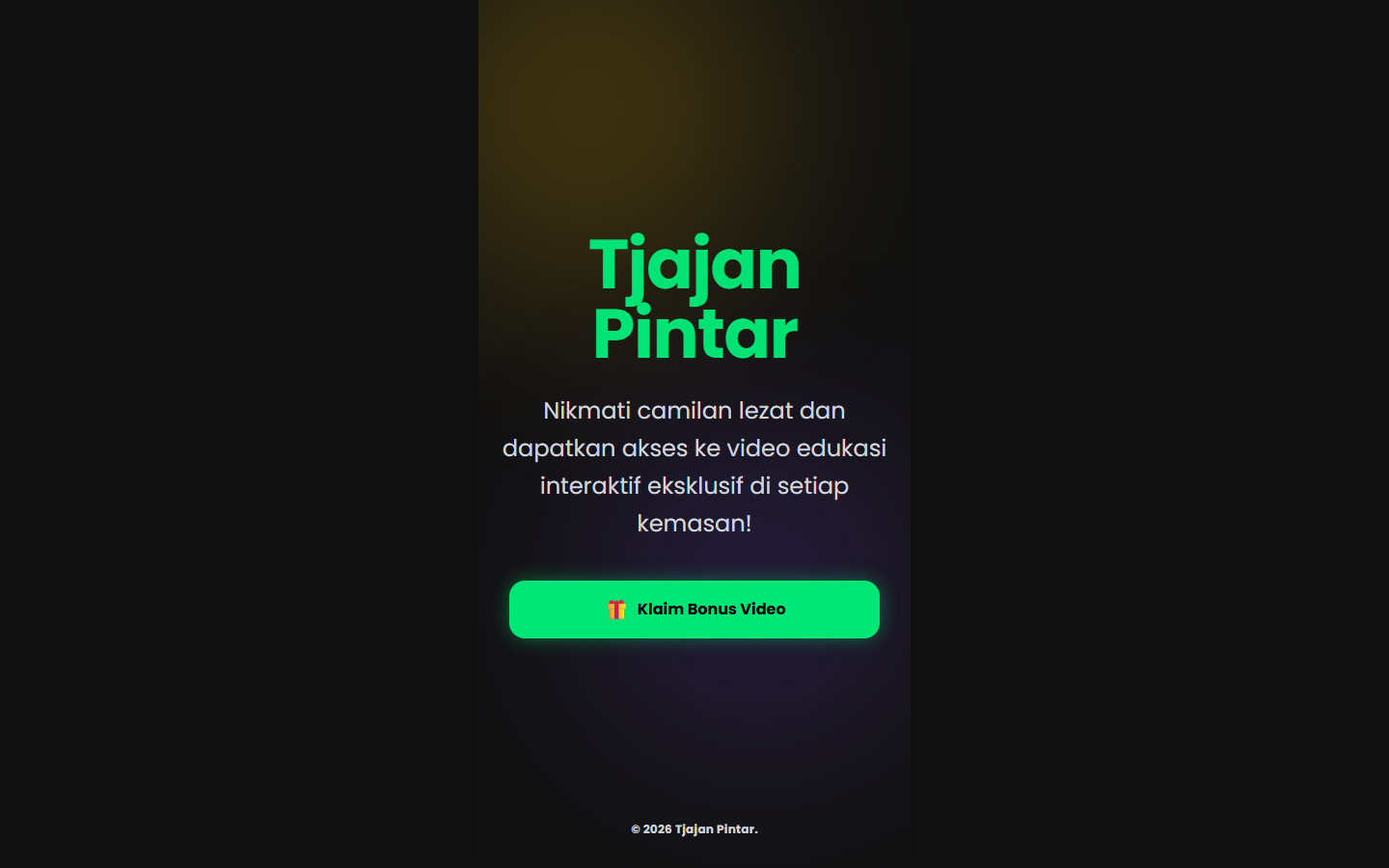 Tjajan Pintar